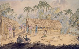Stad van Acheen, Noordwestkust van Sumatra